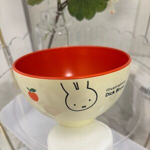 Miffy🐰🧡Orange & Cream Bowl